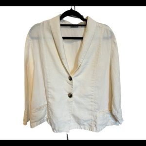 J. Jill 100% Linen Women’s Blazer